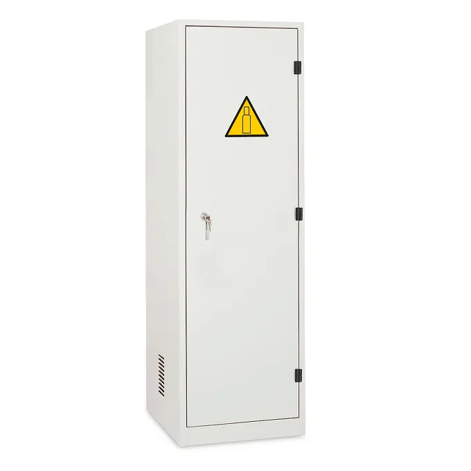 Armoire pour bouteilles de gaz laboratoire